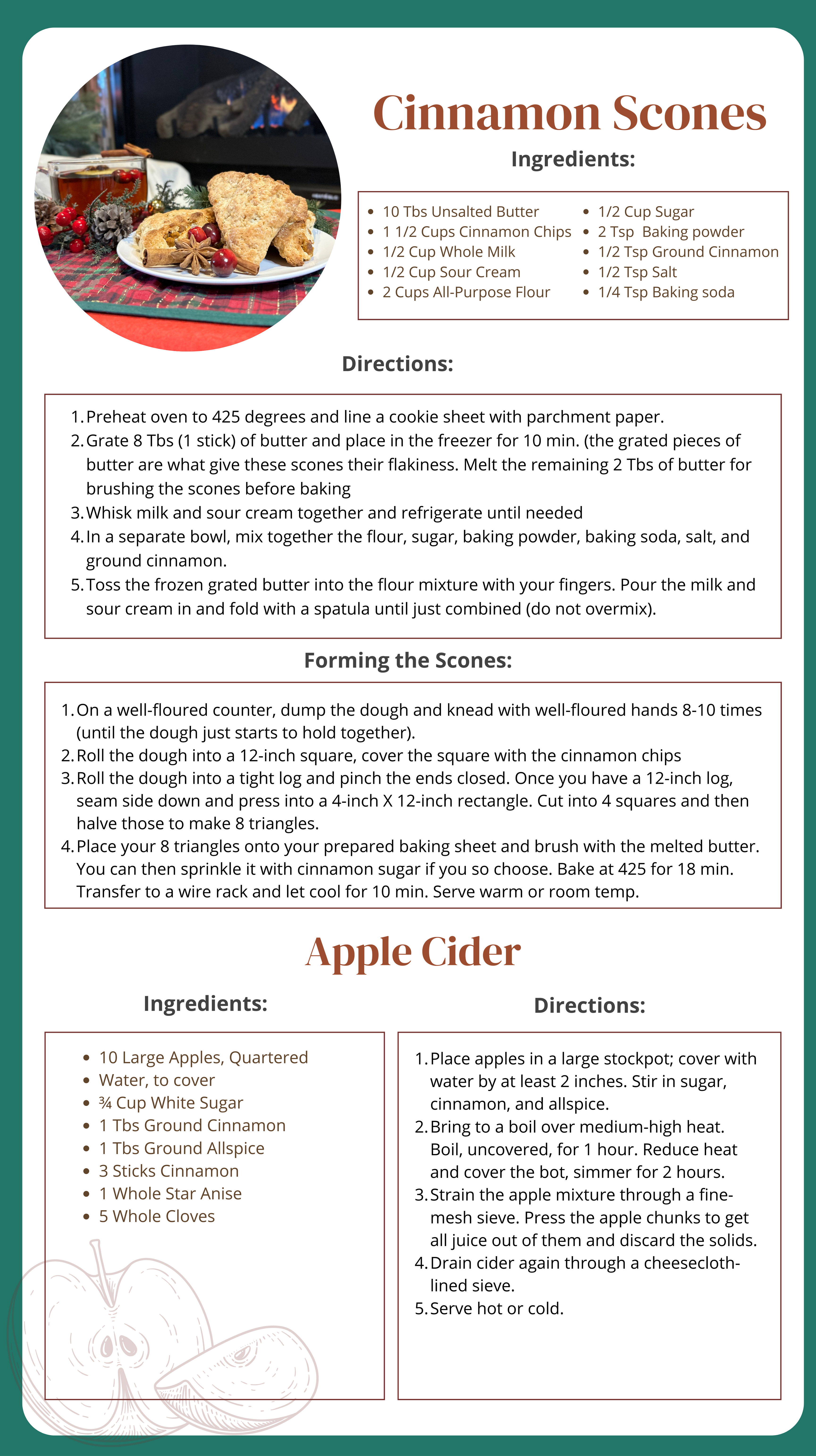 Cinnamon Chip Scone Recipe